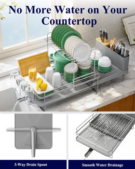 Kitsure rustless and fingerprint-free rack maintains a clean kitchen look
