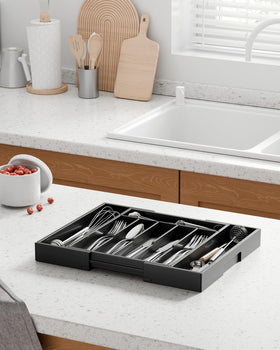 Kitsure eco-friendly bamboo with water-resistant coating enables quick cleaning and maintenance.