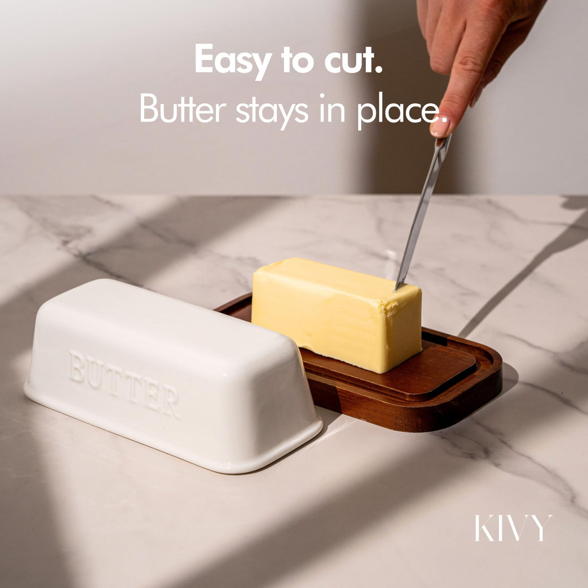 KIVY ceramic lid is dishwasher safe for easy cleaning