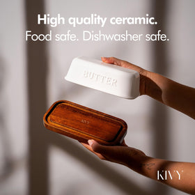 KIVY keeps butter ready for spreading with no wait