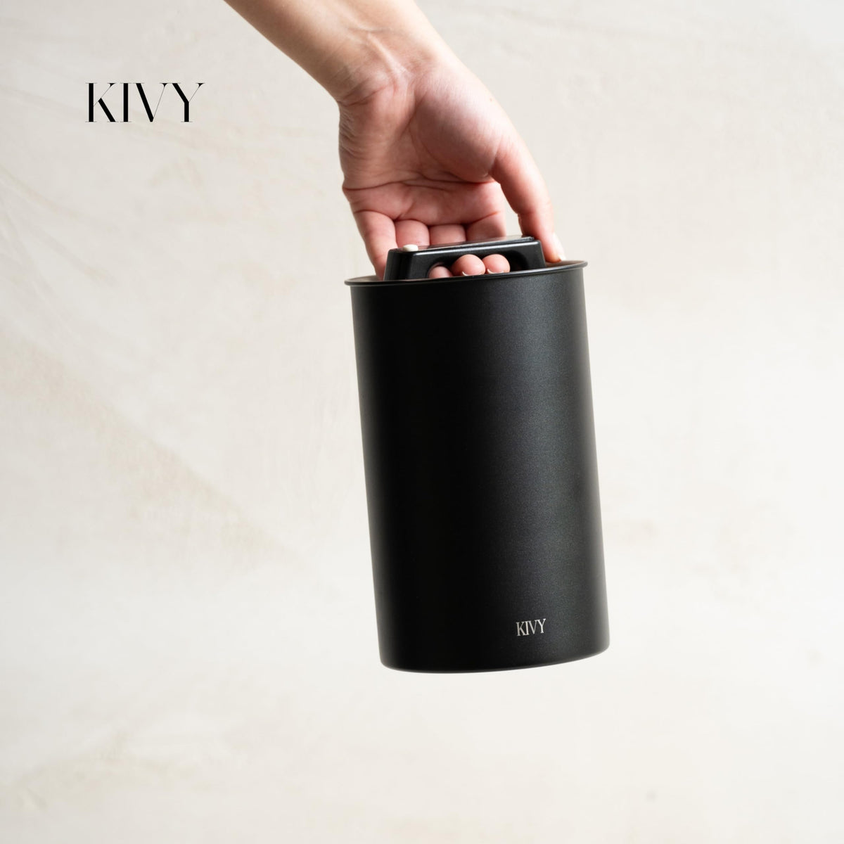 KIVY gift-ready coffee canister for coffee lovers
