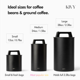 KIVY push lid in action shows easy sealing