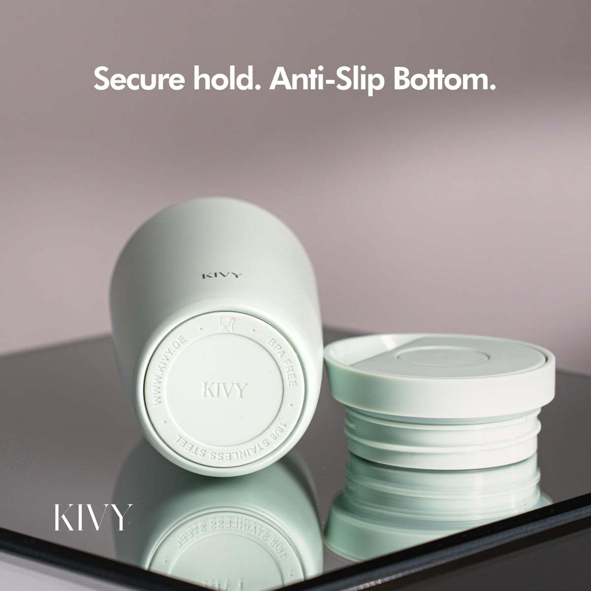 KIVY travel mug showcases versatile usage with everyday carry