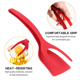 KJG dishwasher-safe utensil simplifies cleanup after breakfast or dinner prep.