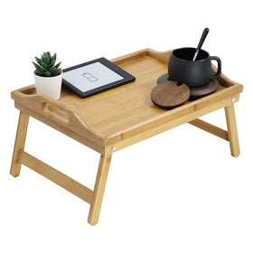 KKTONER bamboo bed tray is sturdy and stylish bedroom essential