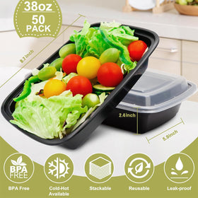 kkyvvy meal prep container lids leakproof secure during transport