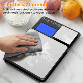 KKZ large LCD display for easy reading in any light.