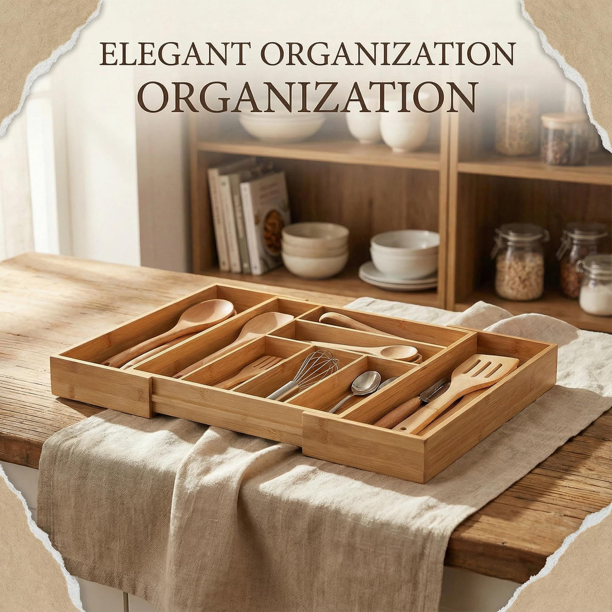 Klabelle multi-use station stores disposables, bathroom items, and office supplies