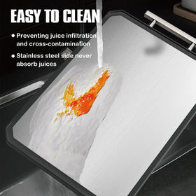 KLAPOLA Snowclad juice groove catches liquids during slicing