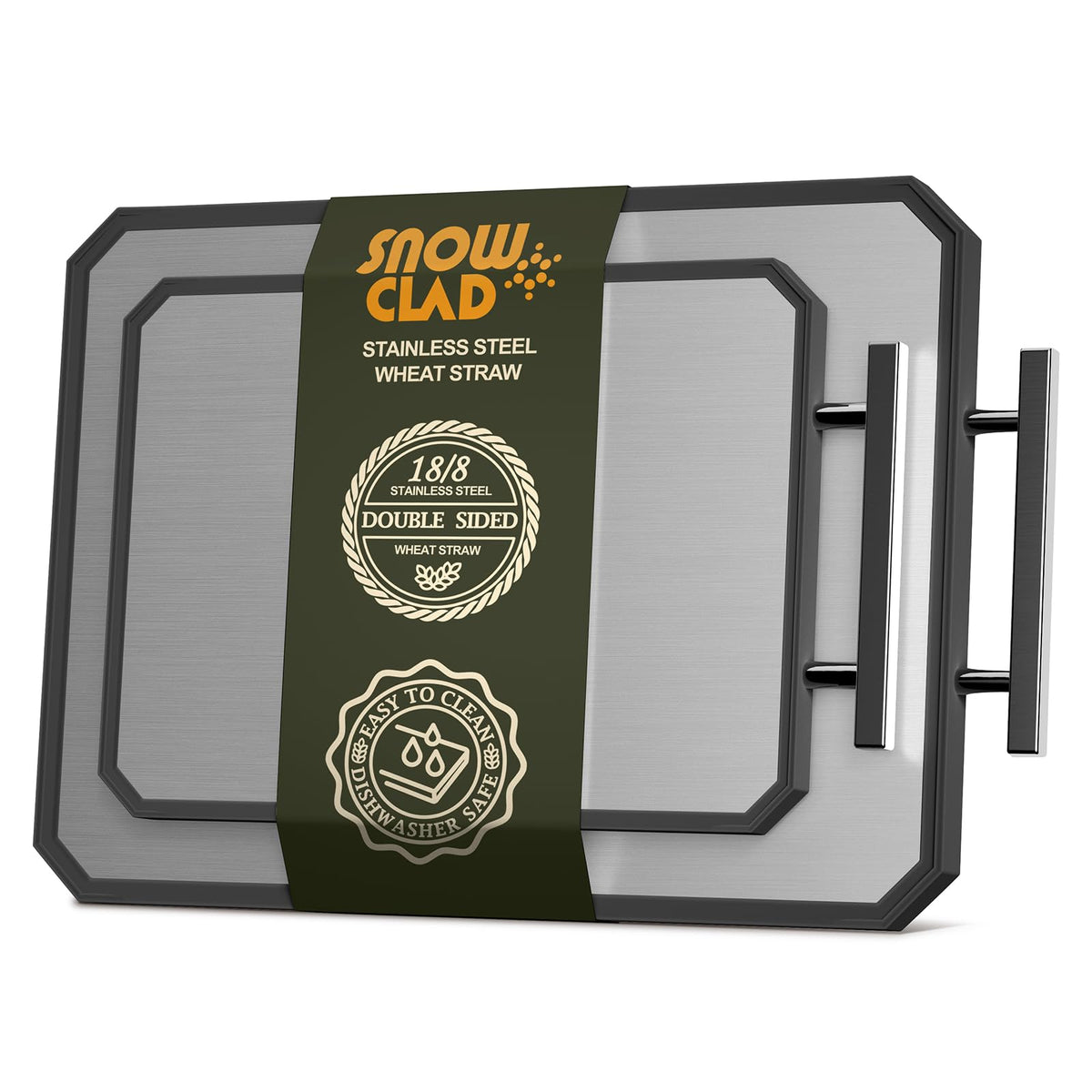 KLAPOLA Snowclad meat-side stainless steel surface for clean, hygienic meat prep