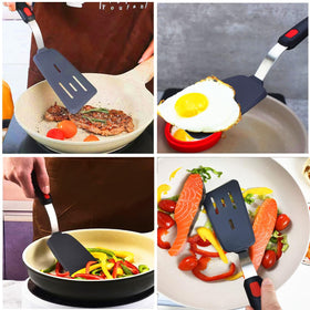 KLAQQED cooking spatula for stirring and turning with nonstick protection