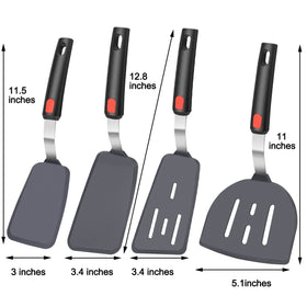 KLAQQED dishwasher-safe spatulas simplify cleanup after cooking