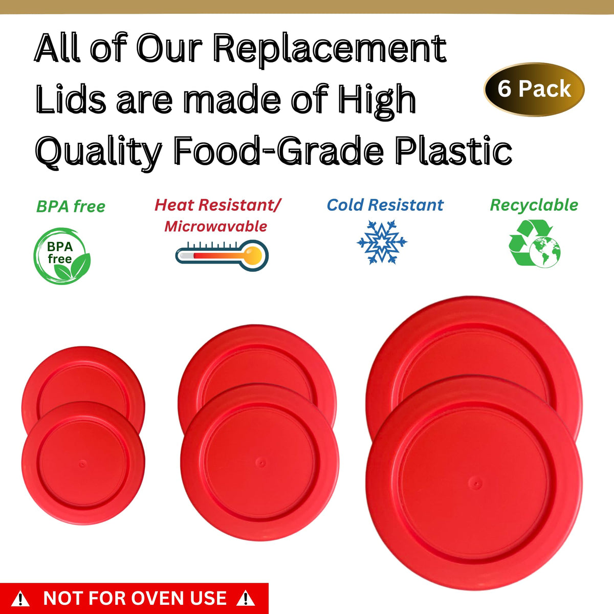 Klare Ware 7-cup red lid on bowl for versatile batch storage.