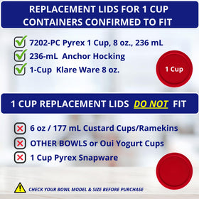 Klare Ware lid is top-rack dishwasher safe for easy cleaning.