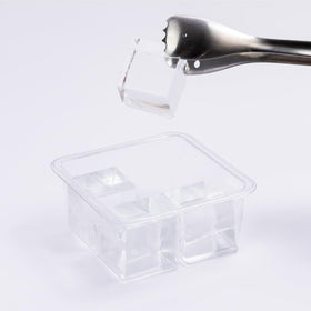 Klaris removable inner container for ice allows quick separation of cubes.