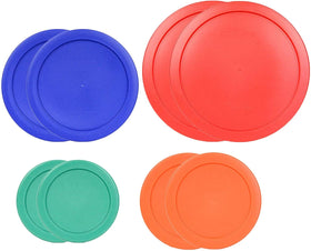 Klare Ware 1 cup green lid secures Pyrex bowls for fresh leftovers