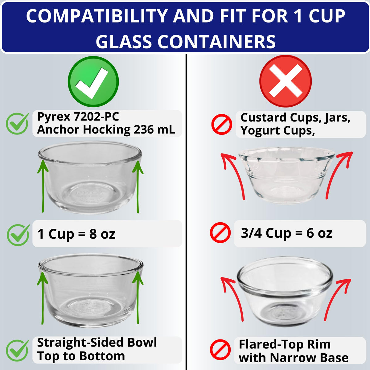Klare Ware lid is top-rack dishwasher safe for easy cleanup.