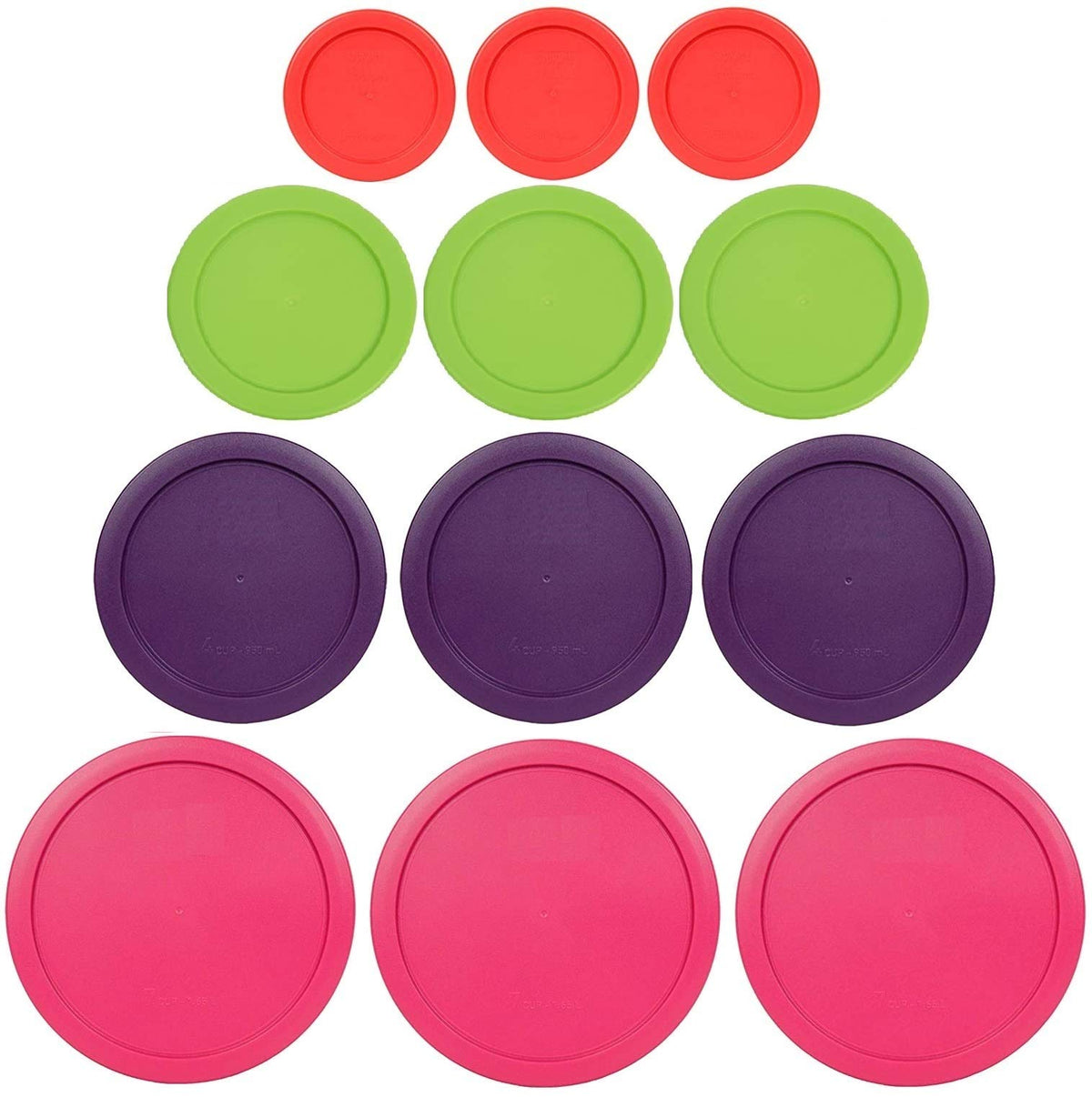 Klare Ware replacement lid for 1 cup bowl provides airtight seal to prevent leaks and odors.