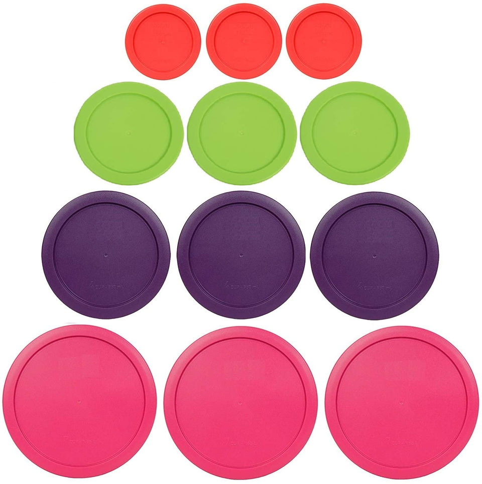 Klare Ware replacement lid for 1 cup bowl provides airtight seal to prevent leaks and odors.