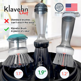 KLAVEHN shredder is heat resistant up to 356F for hot prep