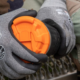 Klein Tools removable magnetic lanyard attaches to metal surfaces
