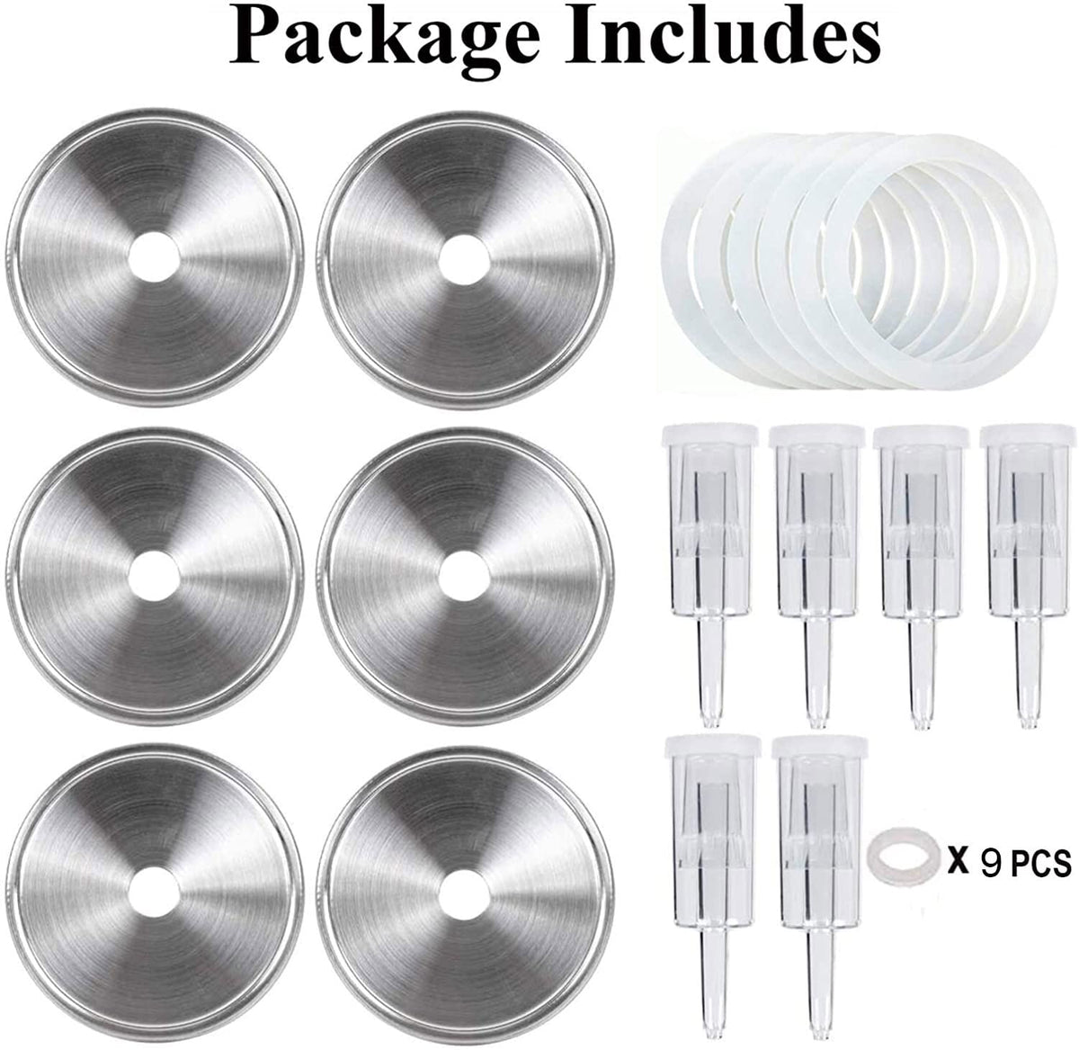 Klemon stainless steel wide-mouth lid close-up for durability