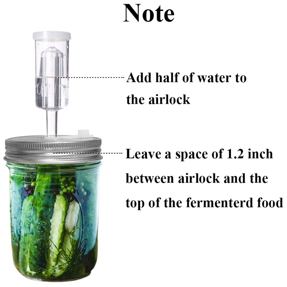 Klemon wide-mouth jar compatibility from 4oz to 64oz