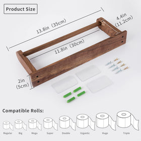 klleyna multi-use under-cabinet organizer for wraps and utensils