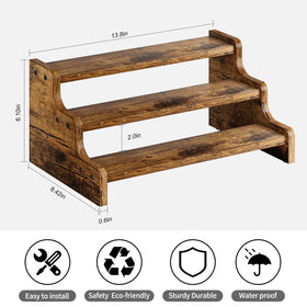 KLM kitchen organizer reduces clutter and maximizes space.