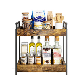 KLM spacious layout for spices, cosmetics, or small decor items