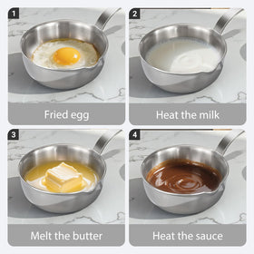 Kloahmo mini-saucepan-18-10 compact pot for small portions.