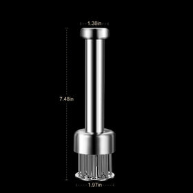 Kloahmo tenderizer grip close-up shows comfortable, sturdy handle.