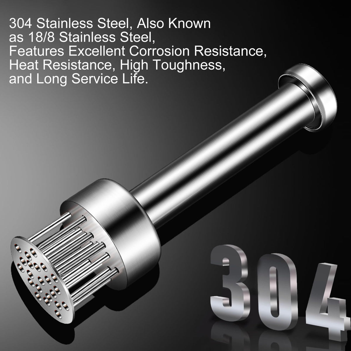Kloahmo tenderizer on top rack shows dishwasher-safe feature.