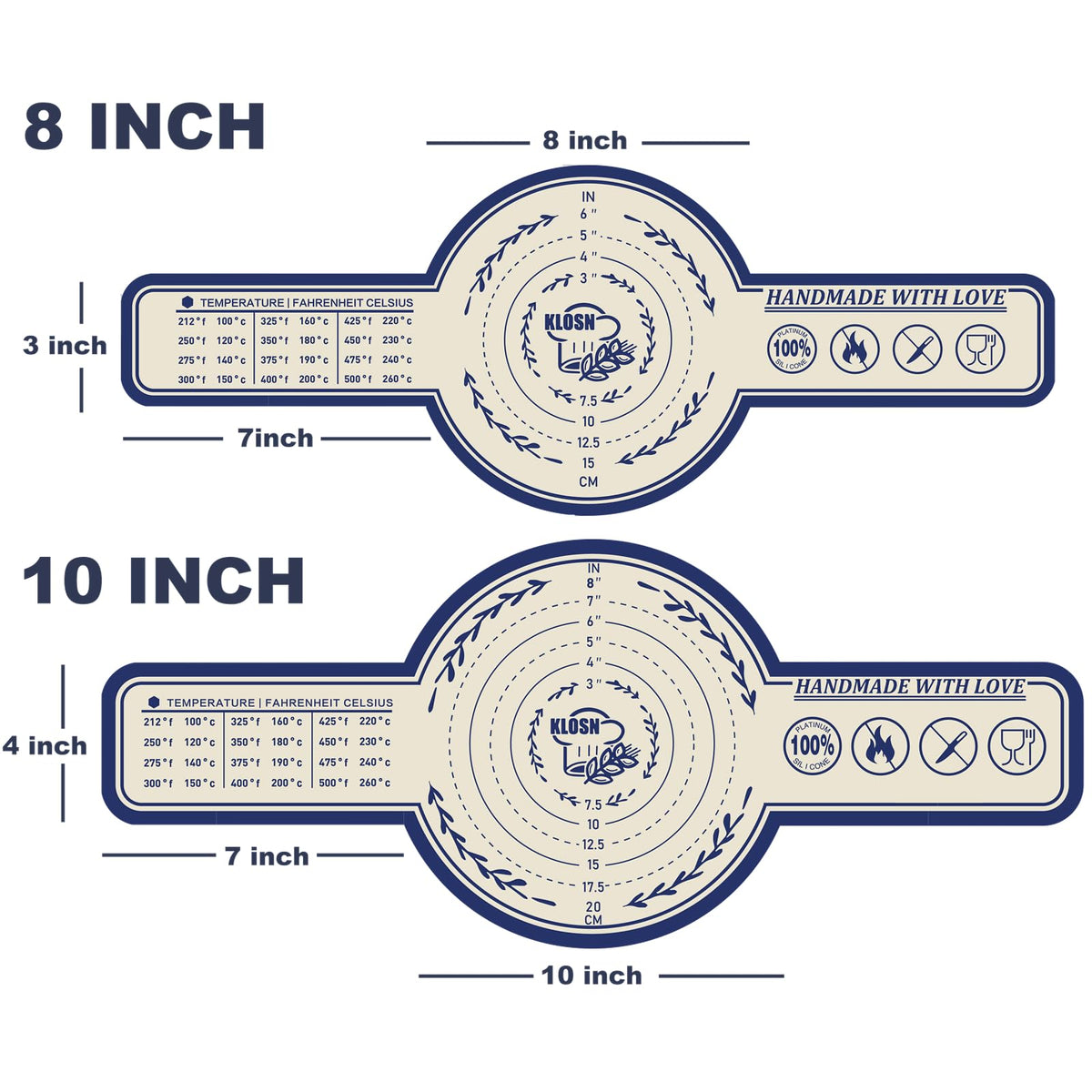 KLOSN bread sling 2-pack ideal for home bakers