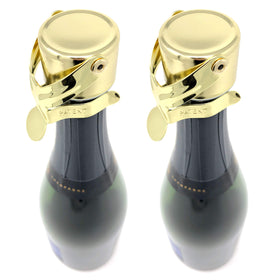 KLOVEO Champagne Stopper with self-tightening seal preserves bubbles and aroma.
