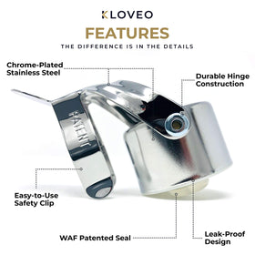 KLOVEO Made in Italy badge signaling premium craftsmanship and design