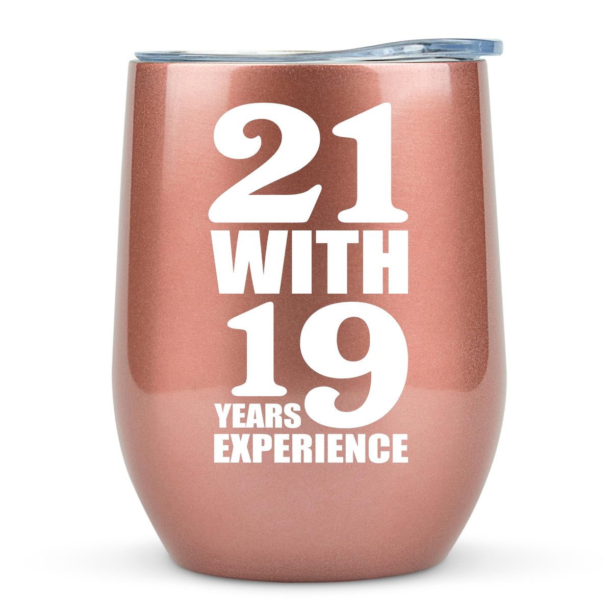 KLUBI 40th birthday wine glass 12oz for elegant toasts and milestone celebrations.