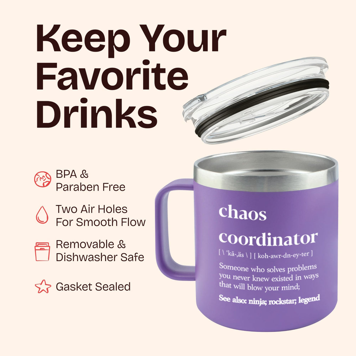 KLUBI Chaos Coordinator ideal for nurses, teachers, and coworkers on busy shifts.