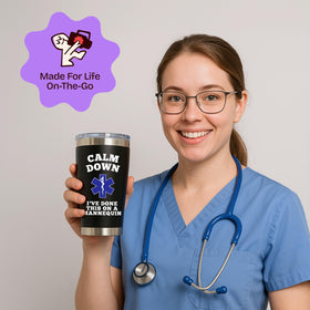 KLUBI Funny nurse coffee mug for coworkers and daily laughter.
