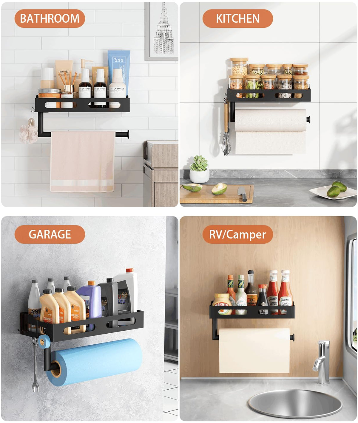 KLYLVENNE matte black finish fits modern kitchen decor