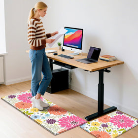 KMAT durable mat stays in place on tile or wood