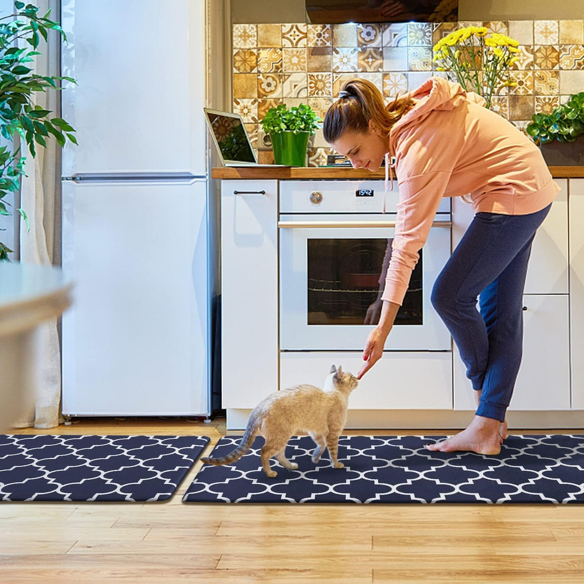 KMAT blue rectangle sizes show two mats: 17.3 x 47 and 17.3 x 29 inches