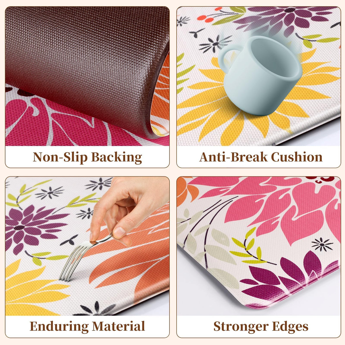 KMAT versatile mat for kitchen, office, or laundry areas