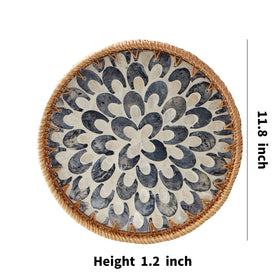 Kmelep Mother of Pearl tray as a thoughtful gift for gatherings.
