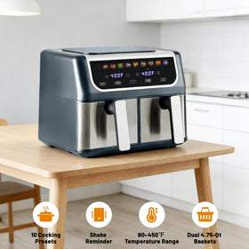 KMFurnila ten presets simplify baking, defrosting, roasting and more