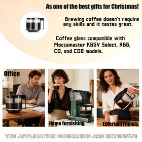 KMHGD compatible with Moccamaster KBG/KBGV/CDG – seamless replacement