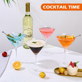 KMIGRUAN espresso martini glass elevates presentation and temperature perception.