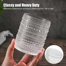 KMIGRUAN hobnail embossed texture enhances visual appeal