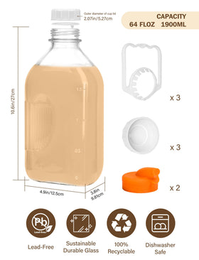 KMIGRUAN silicone pour spouts for mess-free pouring