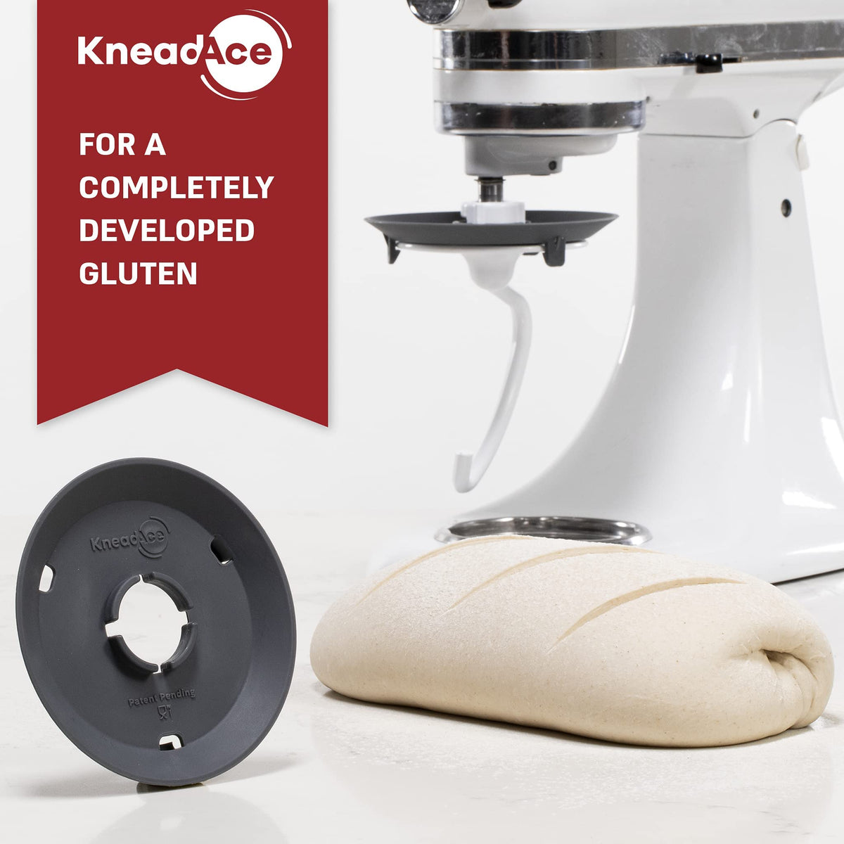 Easy-clean design helps quick cleanup after kneading sessions